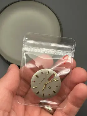 Accutron 214-tri Dial And Hand Set
