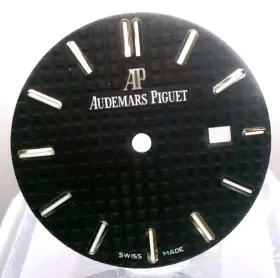 15400or.oo.1220or.02 Audemars Piguet 34mm Midsize Black Dial Model 77350st