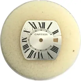 Cartier W62016v3 Roadster Silvered Opaline Watch Dial