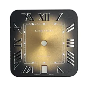 Cartier Wssa0064 Original Santos Brown Dial Large Size 39.8mm