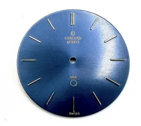 20.81.218 Concord Preowned Genuine Quartz 29.0mm Blue Dial Part