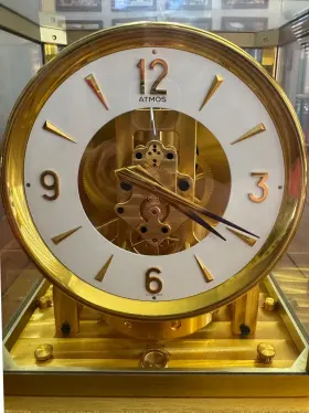 80591 Jaeger-lecoultre Vintage 1950-1960s Atmos Perpetual Motion Atmospheric Clock