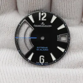Jaeger-lecoultre Q177847t Jaeger-lecoultre 30mm Black Dial For Master Compressor W-alarm Model
