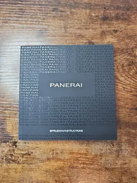 Paa03628 Panerai Luminor 1950 3 Day Acciaio Watch 47mm Manual Authentic Original Oem