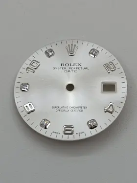 Rolex 116209 Dial And Hands Date Diamonds Arabic New Old Stock