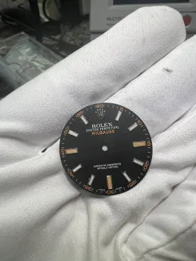 Rolex 116400gb Oem Dial For Orange Hand Milgauss