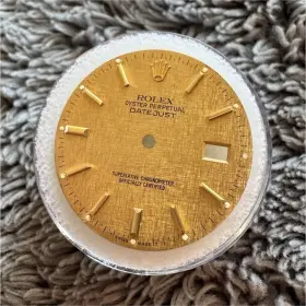 Rolex 1211514 Datejust Gold Dial Champagne Linen 16013 /16233