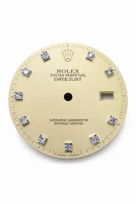 Rolex 121315 Genuine 36mm Champagne Diamond Datejust Dial Oem Factory