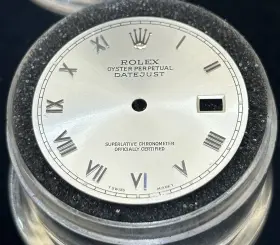 16234 Rolex 16000 16014 16030 16200 Mens Datejust Silver Skinny Roman Dial For Models