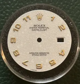 16263 Rolex 16013 16018 16233 16203 Custom Baby Pink Stick Dial For Mens 36 Datejust Models