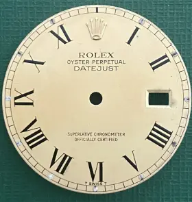 16238 Rolex 16013 16233 16018 Rare 36mm Buckley Roman Dial Champagne Gold Datejust Mint