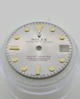 16823 Rolex Dial Yatchmaster Silver Tritium Creamy Mint