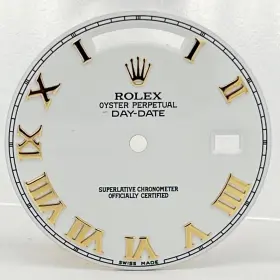 218348 Rolex Day-date 41mm White Dial Yellow Gold Roman Numerals
