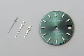 Rolex 278274 Genuine Ladies Datejust 31mm Green Herbal Life Watch Dial And Hands