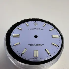 Rolex 2e0355y233 Custom Lavender Dial For Oyster Perpetual Model 126000 36mm