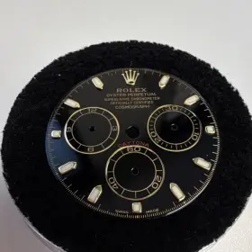 Rolex Til05 54244019 Daytona Black Chronograph Dial Non-numeric Hour Marks For Model 116503