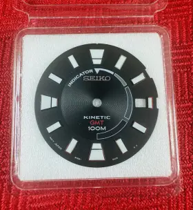 5m650ac8xb13 Seiko Genuine Dial Sun005 Sun007 5m65-0ab0 Kinetic Gmt 100m