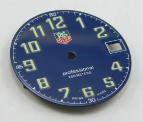 Tag Heuer Hx0759 Ladies 2000 Classic Shiny Blue Wm1313 Dial New