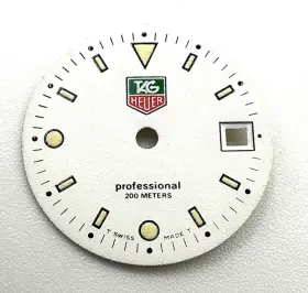 Eta956.112 Tag Heuer Wd1422 Bb0615 Professional 200 19.0mm White Dial Fit Eta 956.112