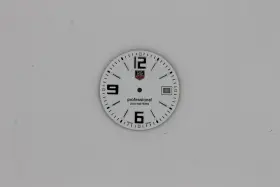 Tag Heuer Wt1114 Mens White Watch Dial Silver Numbers Link Model Wt1110 Wt1112