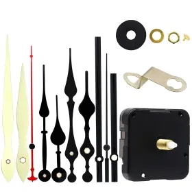 Tikround Tikround-m-041 12888 Quartz Diy Wall Clock 29/32 Inch Thread Length Black Hands