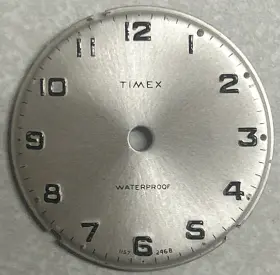 11572468 Timex Vintage 1968 Sprite Waterproof Watch Replacement Dial Part Only 1157 2468