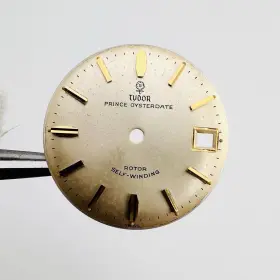 2484 Tudor 7966 Rare 1960s Rose Tritium Patina Dial Ref. Caliber Oyster Prince