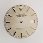 Genuine Rolex Dial Datejust 36MM Silver Wg Stick Rr 16014-16220, 16240, 16244 Pre-owned. Price: $350.00.