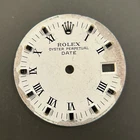 Ladies Rolex Oyster Perpetual Date White Roman Numeral Dial Pre-owned. Price: $75.00.