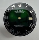 Rolex Mens 36MM Datejust Custom Green Vignette Roman Dial For 116200 116234 Pre-owned. Price: $395.00.
