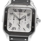 Cartier Santos De Chronograph Xl WSSA0017 TO303722 Pre-owned. Price: $6800.00.