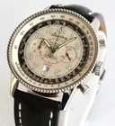 Breitling Watch A35330 Navitimer Montbrillant Flyback Chronograph, White Dial Pre-owned. Price: $3999.99.