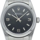 Rolex Oyster Perpetual Boys 77080(A) Stainless Steel Menswatch Black Used Pre-owned. Price: $3617.10.