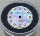 Rolex Oyster Perpertual Ladies 24MM Watch Custom Dark Mop Diamond Dial 67193 Pre-owned. Price: $395.00.
