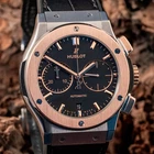 Hublot 2024 Classic Fusion 18K Rose Gold/titanium 45MM 521.NO.1181.LR Warranty Pre-owned. Price: $8500.00.