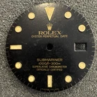 Genuine Rolex Submariner Dial 1000FT=300M Tritium Swiss 25 Black Vintage Oem Pre-owned. Price: $499.99.