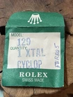 Vintage Rolex Ladies Datejust Watch Genuine Crystal 129 Acrylic With Cyclops Nos New. Price: $175.00.