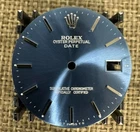 Rolex Date 34MM Watch Custom Blue Stick Marker Dial For Models 15000 15200 15234 Pre-owned. Price: $395.00.