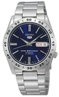 Seiko Stainless Steel Bracelet Blue Dial Analog Silver Tone Men's Watch SNKD99K1 New. Price: $166.37.