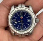 Tag Heuer Link WT1313 Women S Blue Dial Watch Face Working!! #8.36 Pre-owned. Price: $389.50.