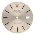 Original Rolex Silver Index Dial For Mens Datejust 36MM Steel Watch Pre-owned. Price: $200.00.