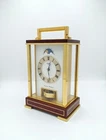 Vintage Atmos Style Seiko Westminster Whittington Quartz Moon Phase Clock Occasion. Price: $406.88.