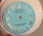 Rolex Ladies 26MM Datejust Custom Tiff Light Blue Roman Numeral Dial Pre-owned. Price: $199.00.