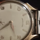 Hamilton Men's Gold Plated Bezel Watch Manual Wind Working Condition Pre-owned. Price: $219.00.