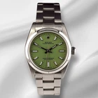 Rolex Oyster Perpetual 31MM Stainless Steel Pistachio Dial Watch Ref 77080 Pre-owned. Price: $4346.25.