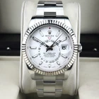 Rolex Sky-dweller 326934 White Dial 42MM Steel Oyster Bracelet Fluted Bezel B+p Pre-owned. Price: $18997.00.