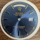 Rolex Quickset President Custom Blue Dial Gold Stick Marker For 18038 18238 Pre-owned. Price: $695.00.