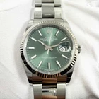 2024 Rolex Datejust 126234 36MM Mint Green Dial Steel Box Papers Pre-owned. Price: $12500.00.