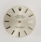 Genuine Factory Rolex Dial Silver Wg Stick Datejust 36MM 16014, 16240, 16244 Pre-owned. Price: $225.00.