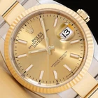 2019 Card Rolex Datejust 126233 18K Yellow Gold Steel 36MM 2TONE Champagne Watch Pre-owned. Price: $11790.00.
